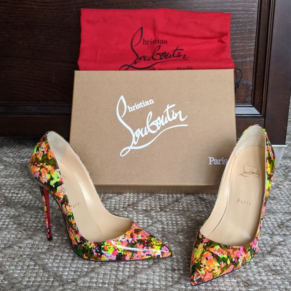 👠SOLD👠Christian Louboutin So Kate patent pumps - Picture 1 of 8